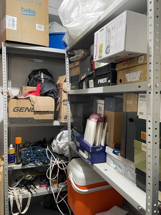 Стеллажи металлические