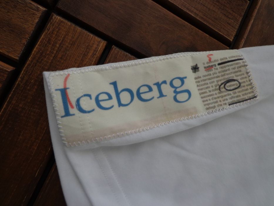 Мъжка тениска Iceberg White T-shirt