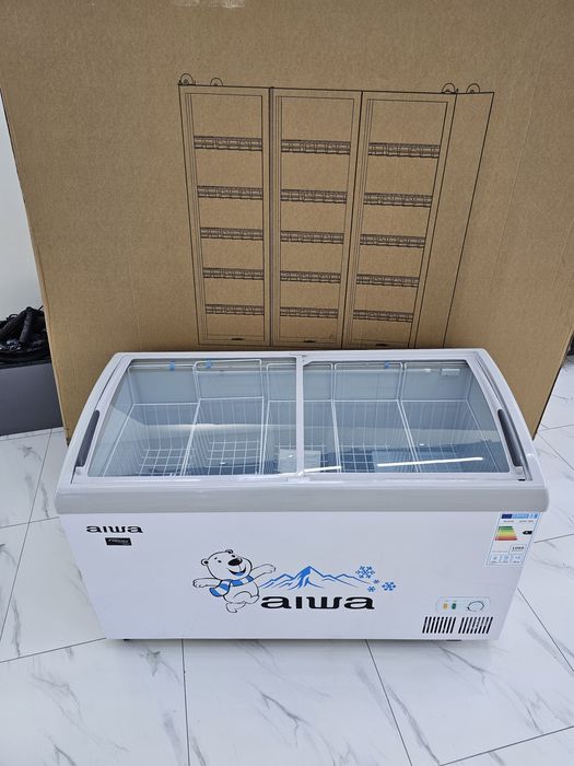 Морозильник стекло