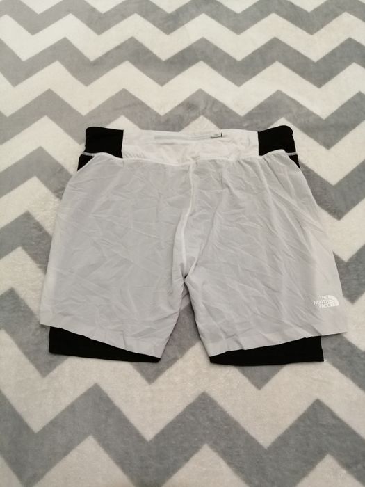 THE NORTH FACE pantaloni scurți 2in1 bărbați TOP originali alergare RUNNING | mărimea L | transport GRATUIT‼️FAN Courier