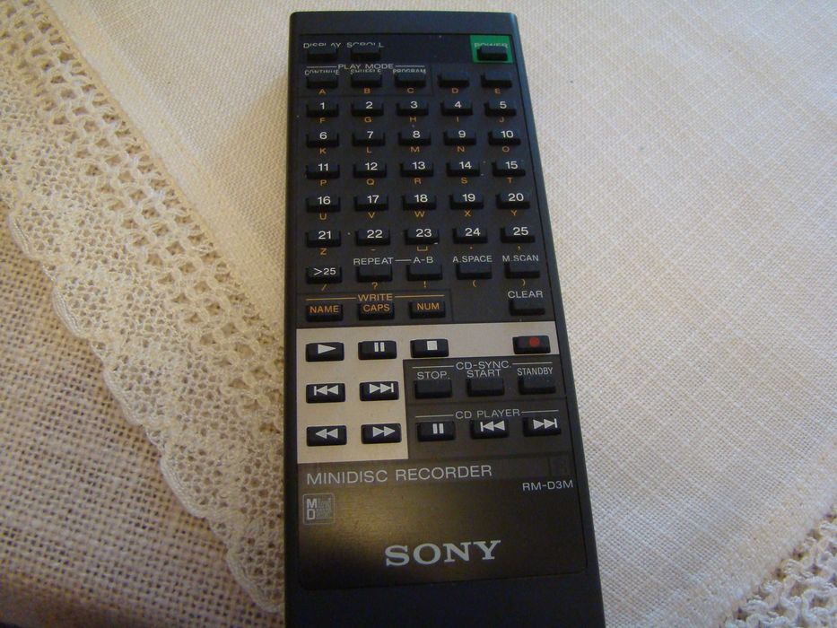 Оригинално дистанционно на Мини диск - SONY ES