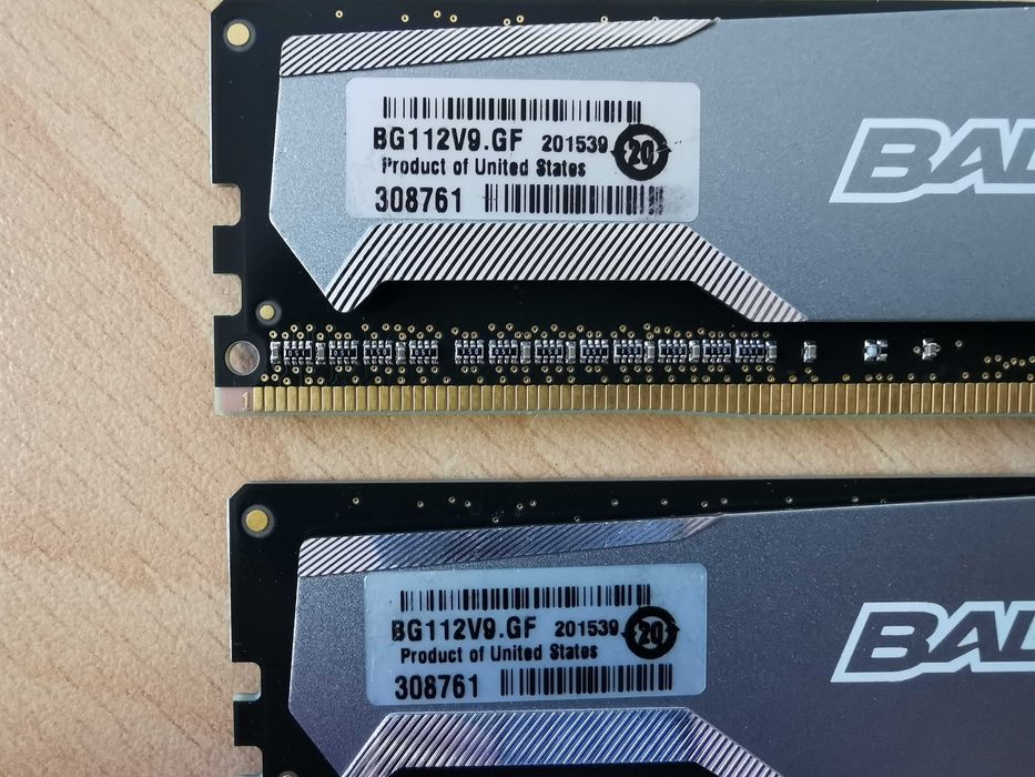Crucial Ballistix Sport 8GB kit (2x 4GB) 2400MHz DDR4 рам памет