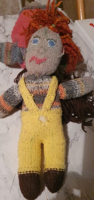 Вязаные куклы 2шт