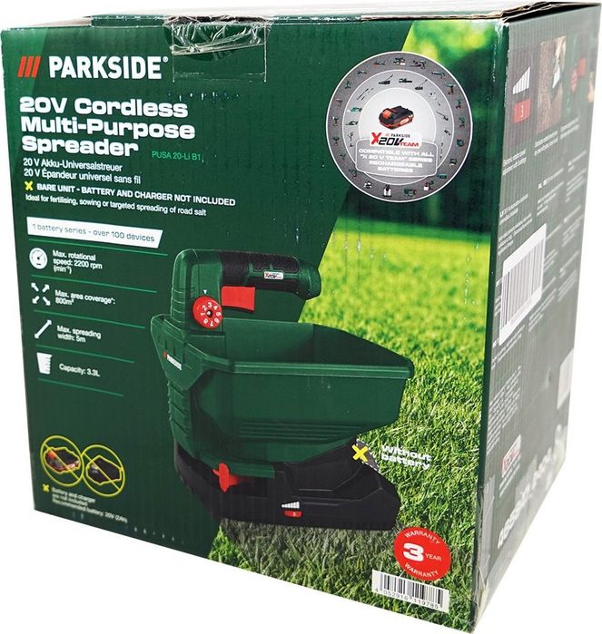 Parkside Imprastietoare electrica ingrasaminte / gazon