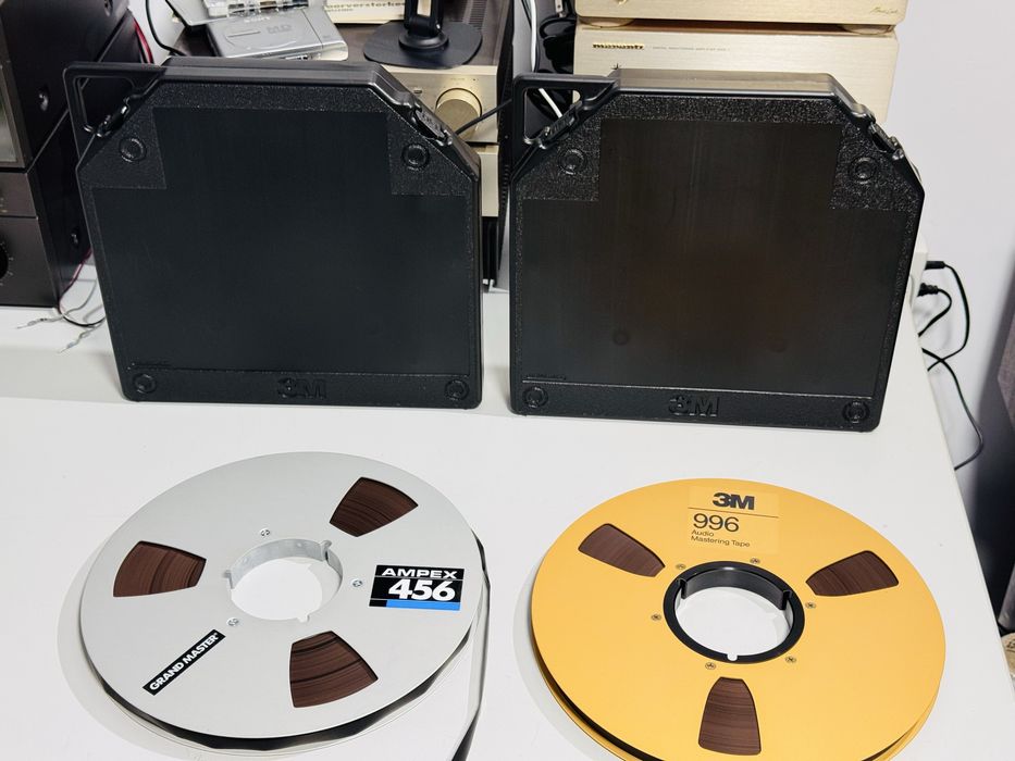 Rola/bandă Magnetofon NAB 1/2” de la 3M,AMPEX-bandă nouă, 8 piste