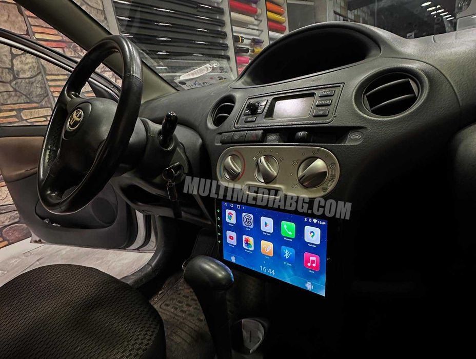 Toyota Yaris 1999-2005  Мултимедия Навигация Android