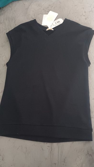 Жилетка темно синяя