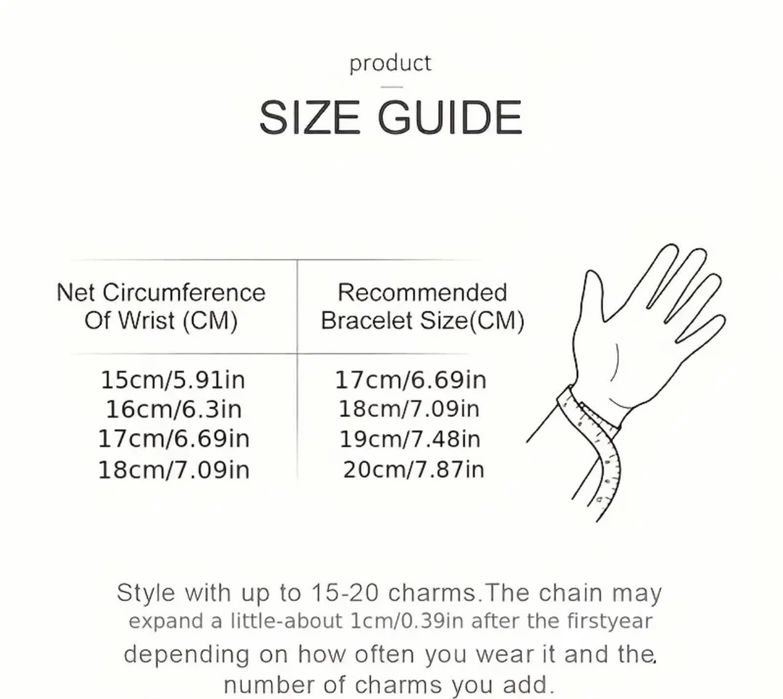 Сребърна гривна за талисмани Сребро S925