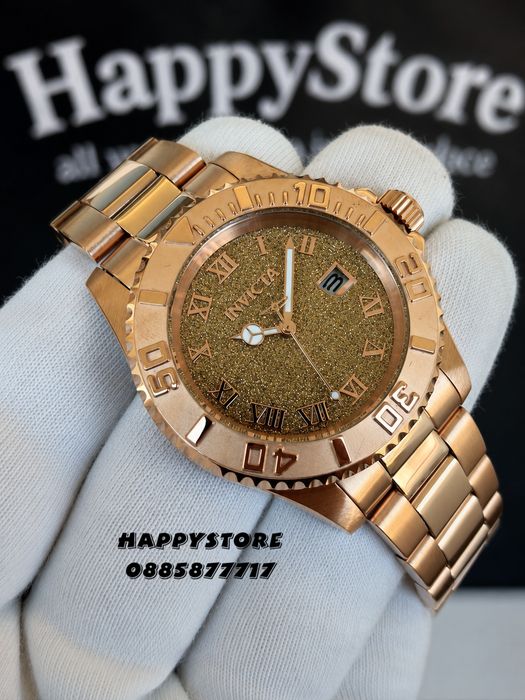 INVICTA Swiss Diamond Rose Gold 40 mm women, Инвикта нов дамски часовник