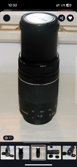Canon 600d с 2 обьективом