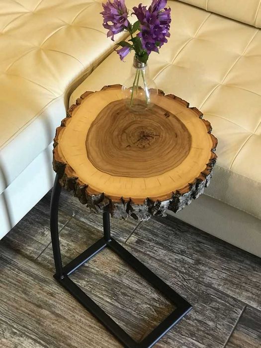 невероятно красивые приставные столики Lофт