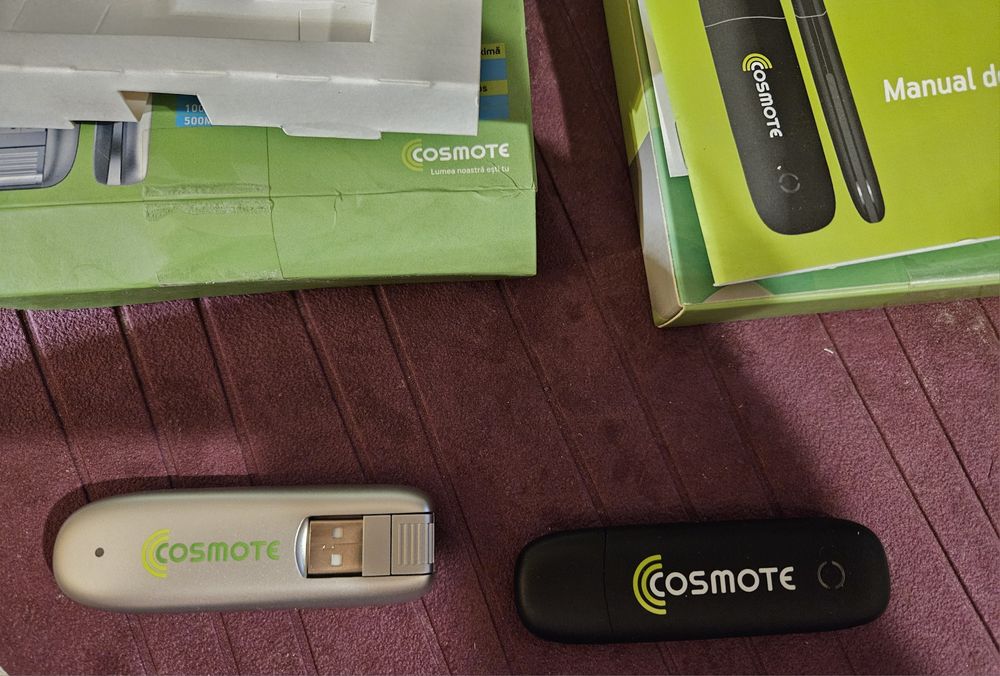 Stick uri Internet Cosmote noi , 2 bucati