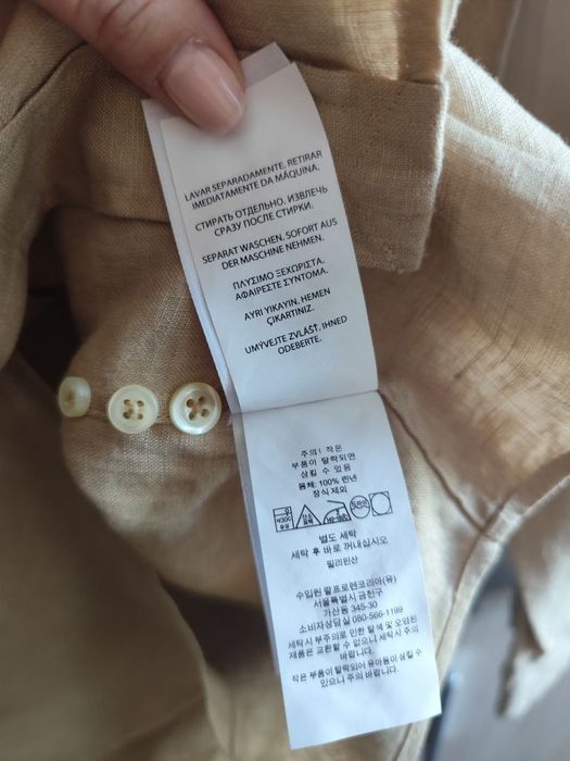Ralph Lauren ленена риза М