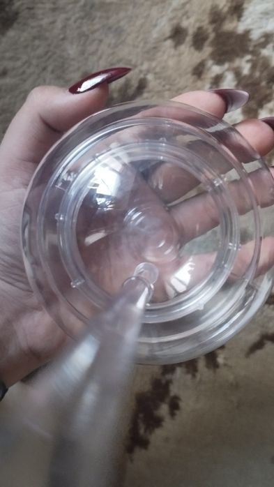 Стакан с трубочкой