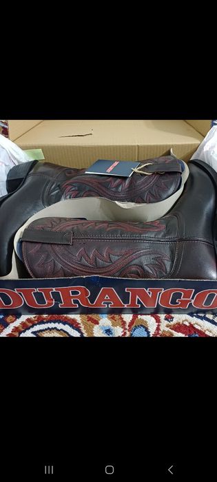 Продается настоящие ковбойские кожаные сапогие