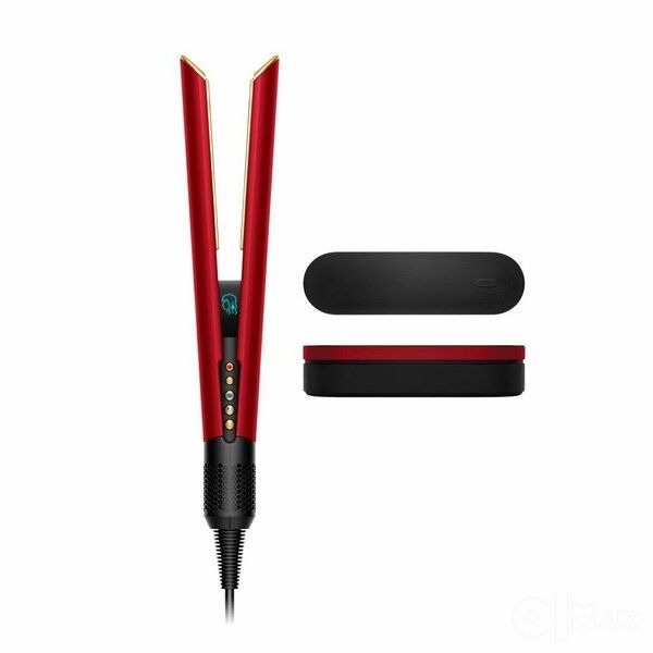 Выпрямитель для волос Dyson Airstrait HT01, Red Velvet / Gold с кейсом