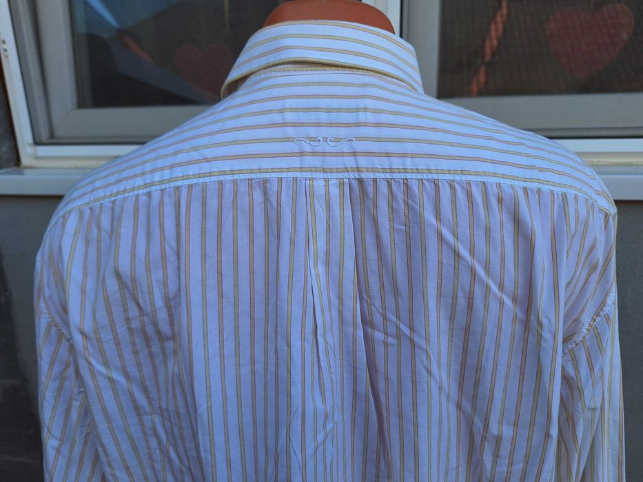 Jacques Britt orange | bust 136 cm | camasa barbat mar. 56 | XL - XXL