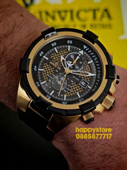 INVICTA Aviator Gold 50 mm, Инвикта нов ръчен часовник