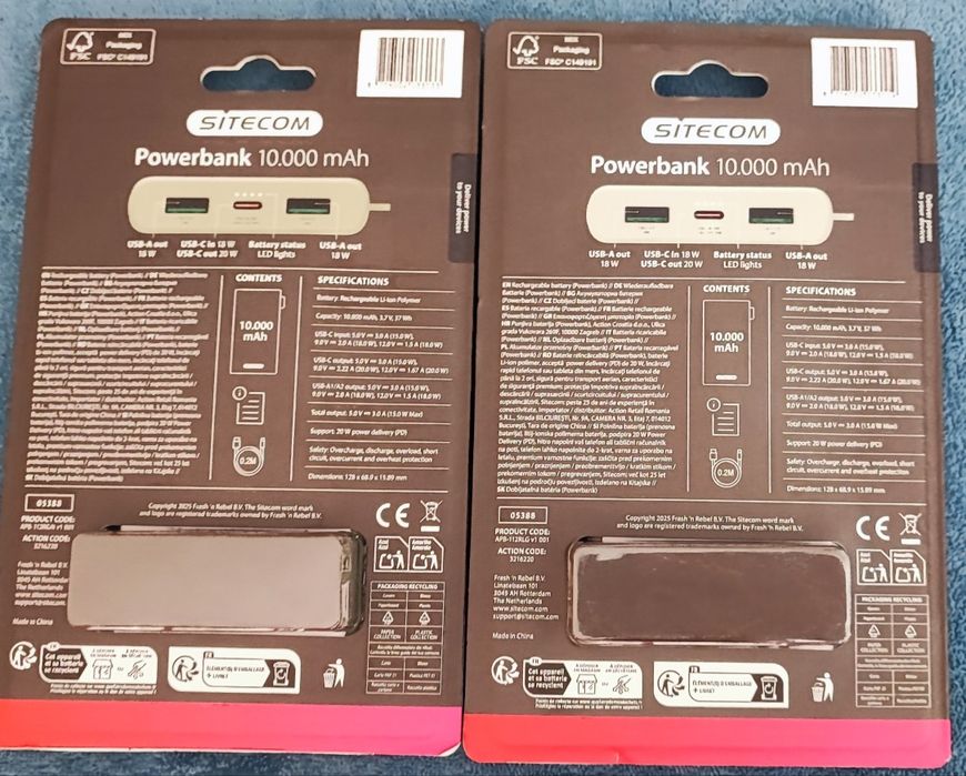 Baterie externă Sitecom 10000 mah