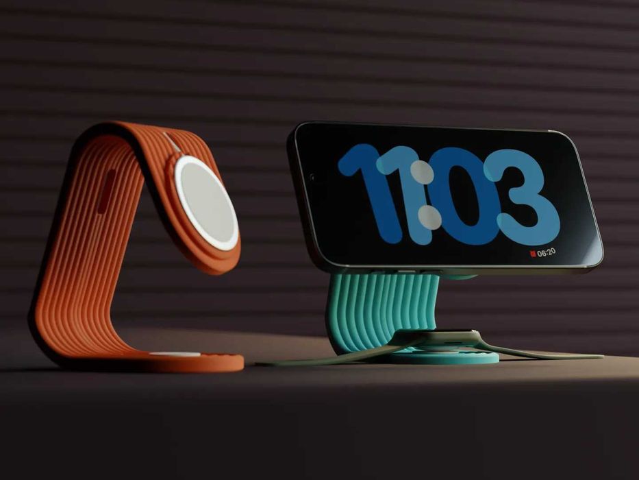 Suport de încărcare pentru iPhone și Apple Watch