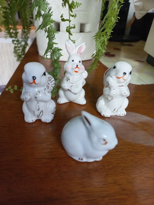 СССР фарфоровые "Щука" и "Зайцы-кролики".