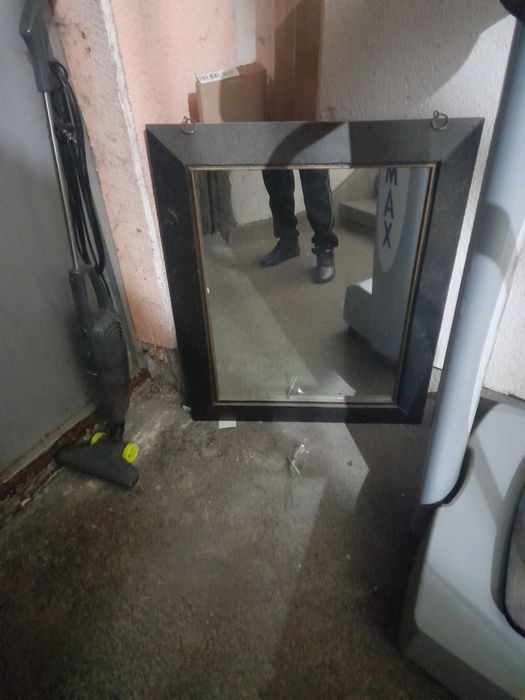 Ретро дървено огледало