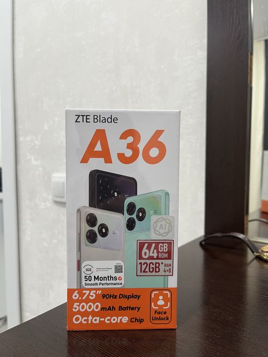 Телефон zte balde a36