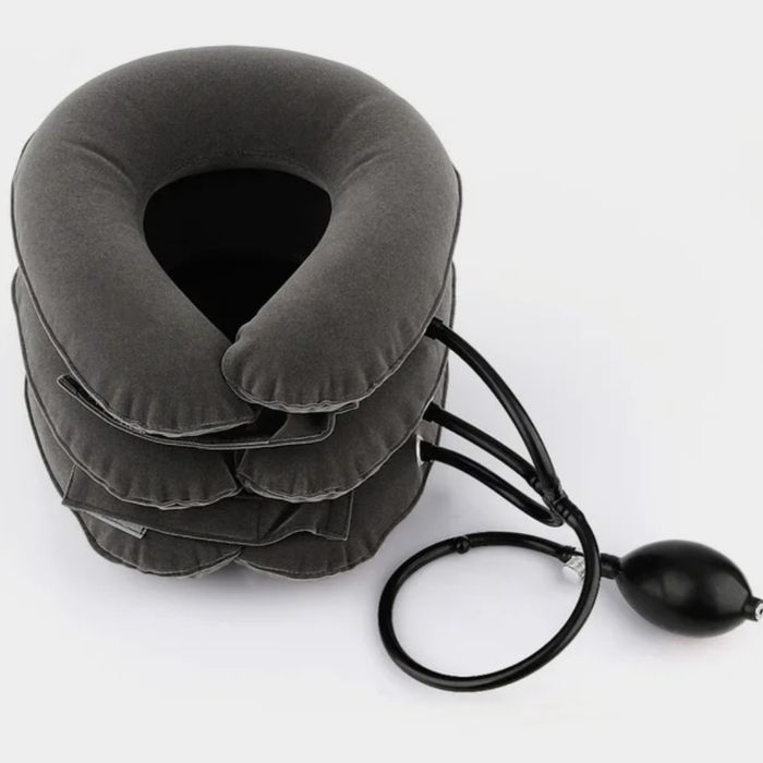 Надувная подушка для вытягивания шеи