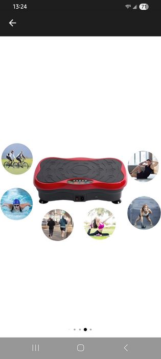 Aparat vibromasaj GO4FIT