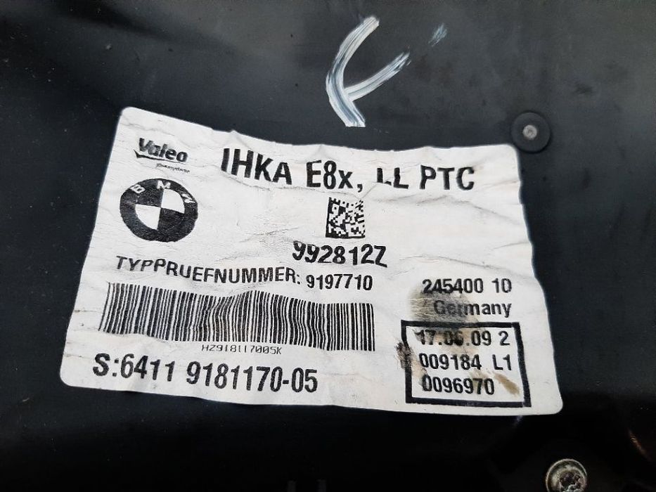 Tulumba aer bord clima bmw seria 1 e81 e87 9197710