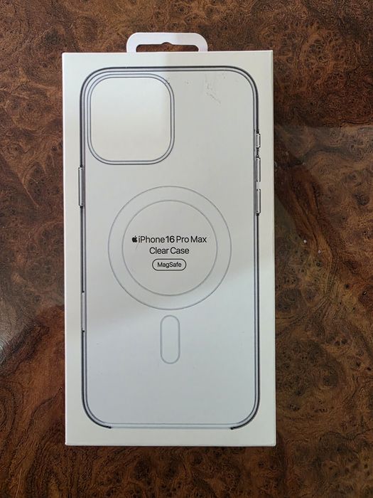 Оригинальный чехол Apple для Apple IPhone  16 Pro Max прозрачный