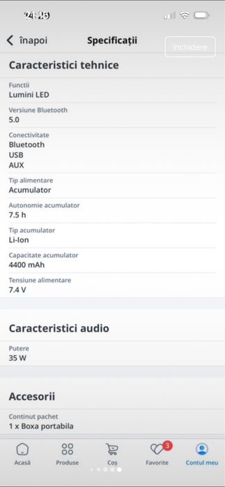 Boxa portabila Soundbox 300