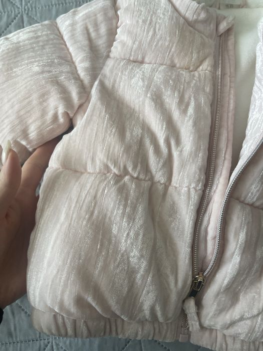 Детско велурено зимно яке H&M