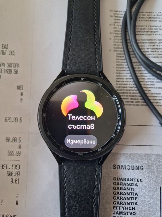 Samsung galaxy watch 6 CLASSIC-LTE-47mm.