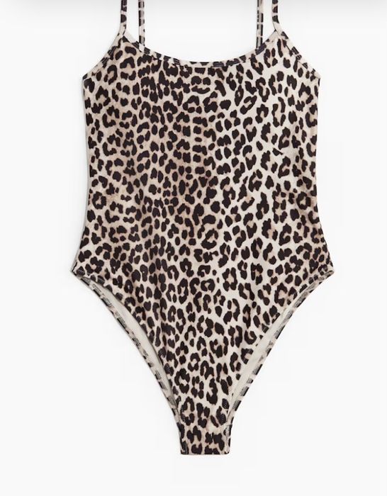 Цял бански леопард H&M