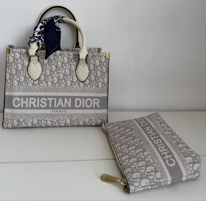 Сумка от Christian Dior с кошельком