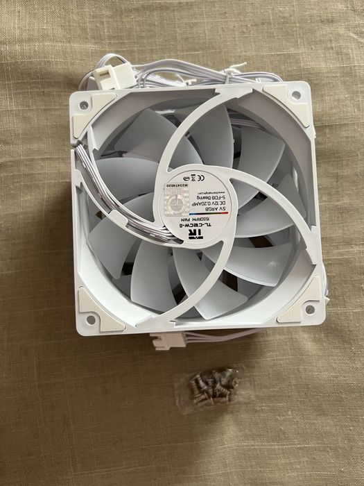 Thermalright TL-C12CW-S X3 – set 3 ventilatoare PC 120mm ARGB albe
