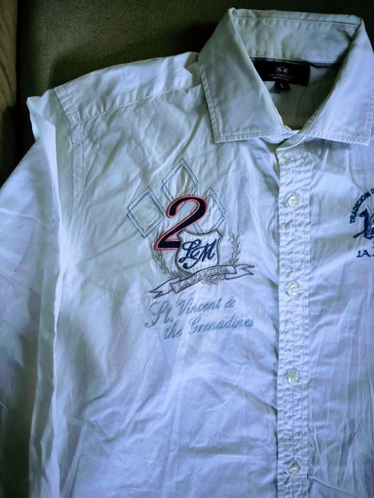 Cămașă La Martina Polo L nu Tommy Hilfiger Gant Lacoste