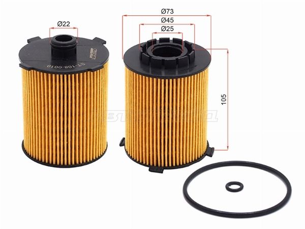 Фильтр масляный картридж           Geely Monjaro