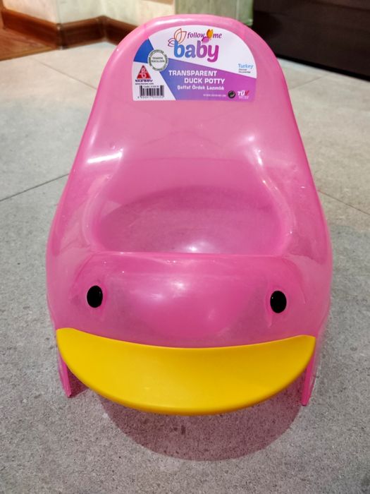 Горшок (Турция) и накладка на унитаз с рыбками