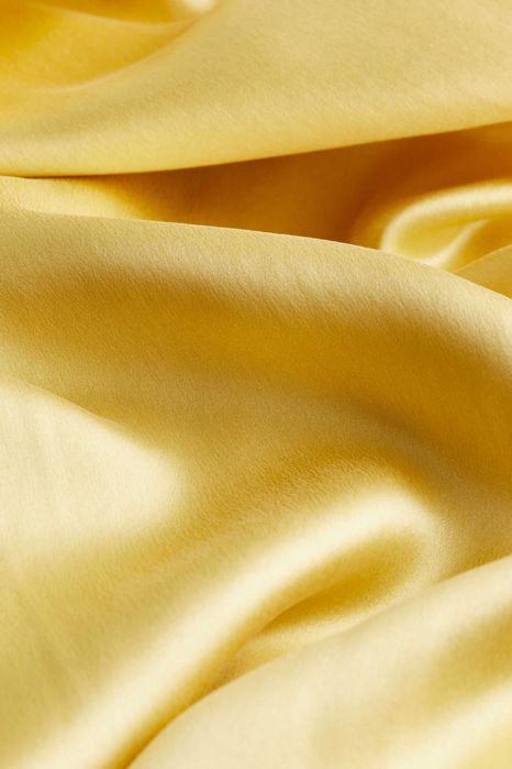 H&M Официална златиста рокля от коприна, 46 EU