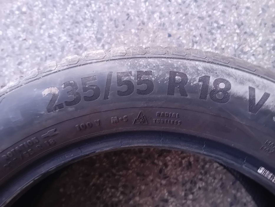 235/55/18 Continental Allseason Contact