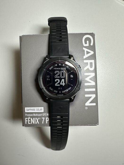 Garmin Fenix 7 pro - sapphire solar