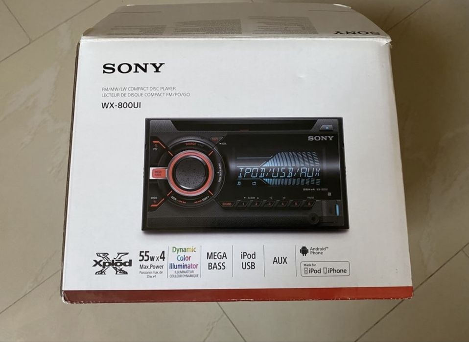 Sony WX 800UI casetofon MEGA BASS