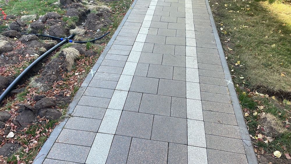 Укладка брусчатки