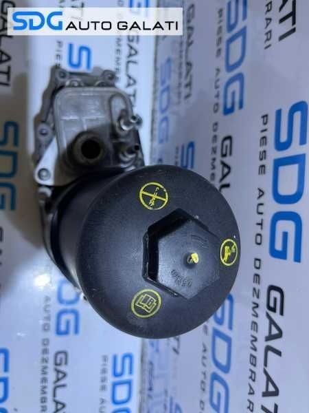 Carcasa Filtru Ulei cu Termoflot Radiator Ulei Land Rover Range Rover 2.7 D 2005 - 2013 Cod 4R8Q-6C711-DA 4R8Q6C711DA