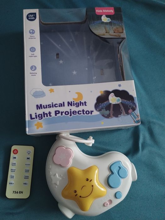Proiector muzical cu sunete și lumini