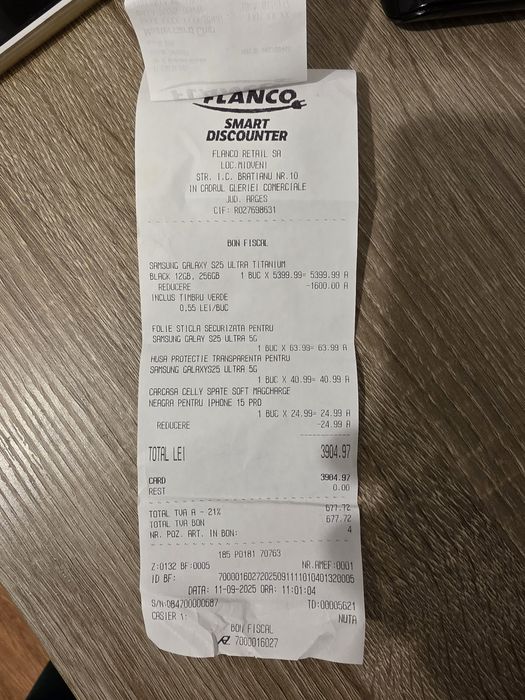 Samsung s25 ultra 256GB