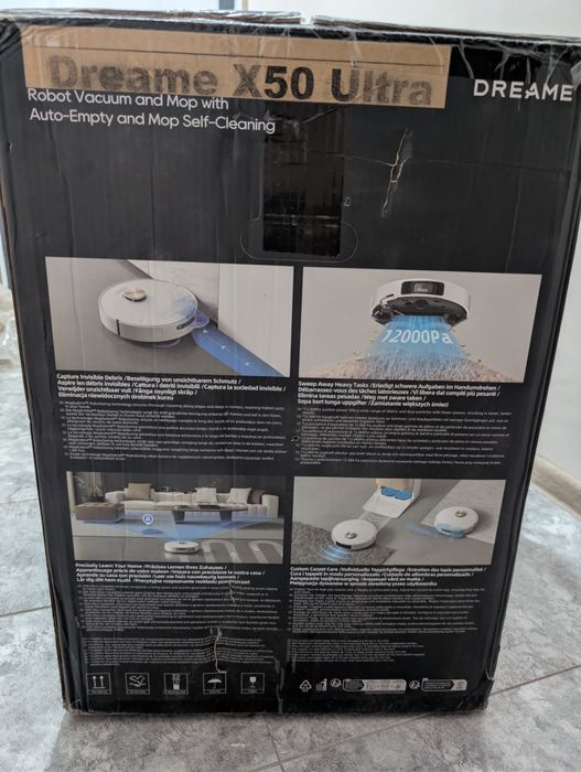 Dreame x50 ultra робопылесос