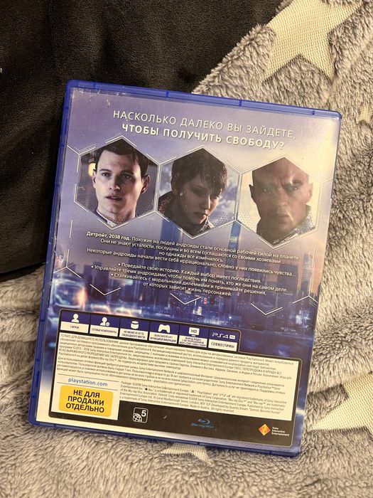 Диск на ps4 пс4 Детройт на playstation 4